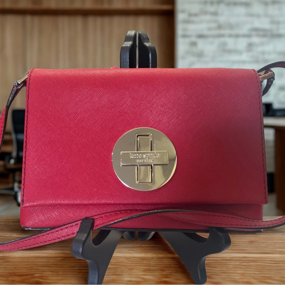 Kate Spade Vibrant Red Crossbody Bag